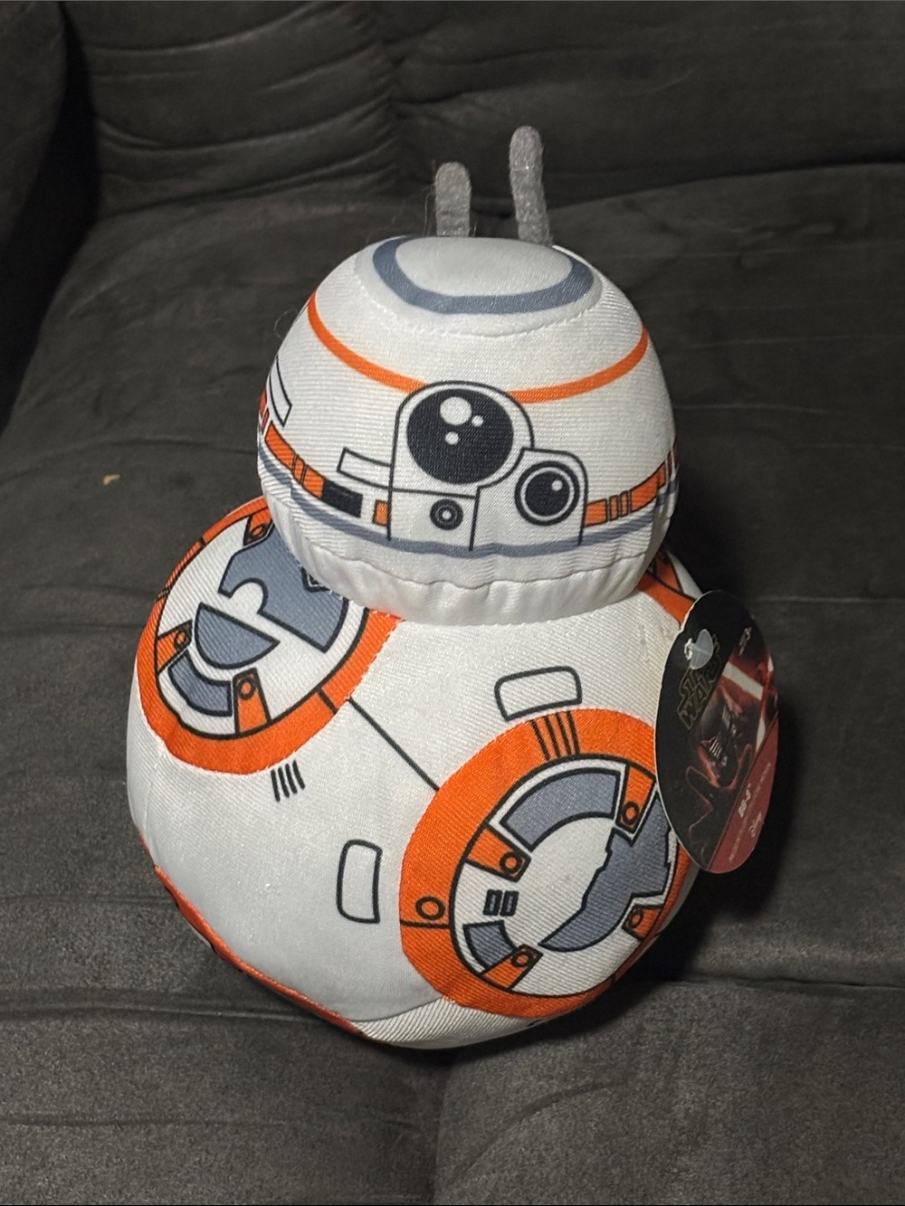 Star Wars BB-8 Plush Figure - White & Orange
